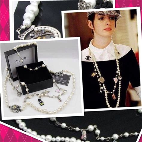 devil wears prada chanel necklace replica|devil wears prada makeover scene.